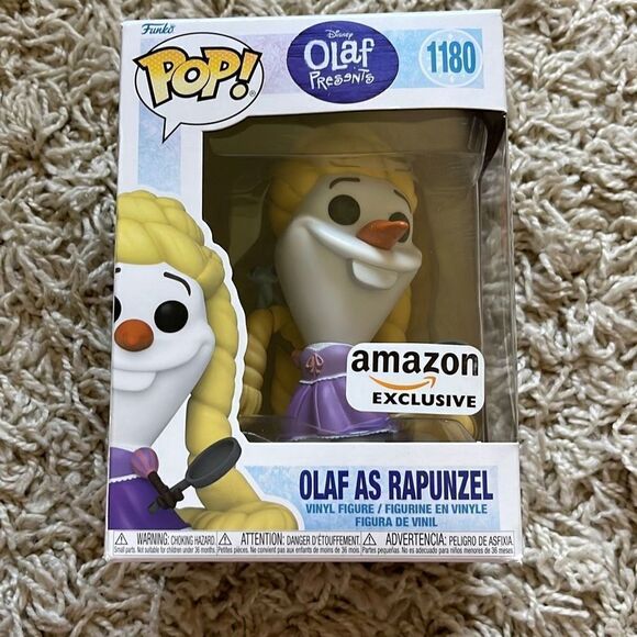 Funko POP! Disney: Olaf Presents - Olaf as Rapunzel Exclusive - Picture 1 of 8
